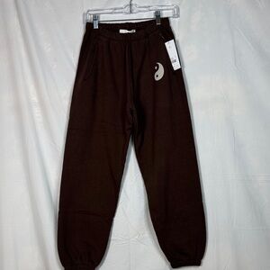 Spiritual Gangster Chocolate Brown Joggers